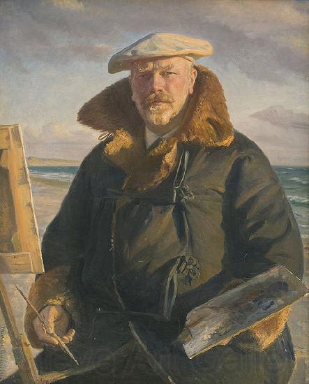 Michael Ancher Self-portrait Norge oil painting art